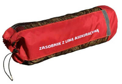 Zasobnik z liną asekuracyjną 100 m