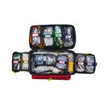 Zestaw ratowniczy PSP R1 w plecaku  Plecak+deska+szyny Kramera