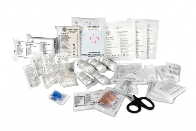 wkład apteczka BHP, DIN 13157 uzupełnienie, apteczka przemysłowa