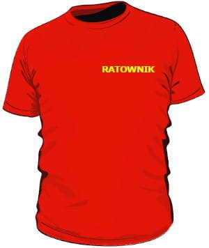 Koszulka ratownik
